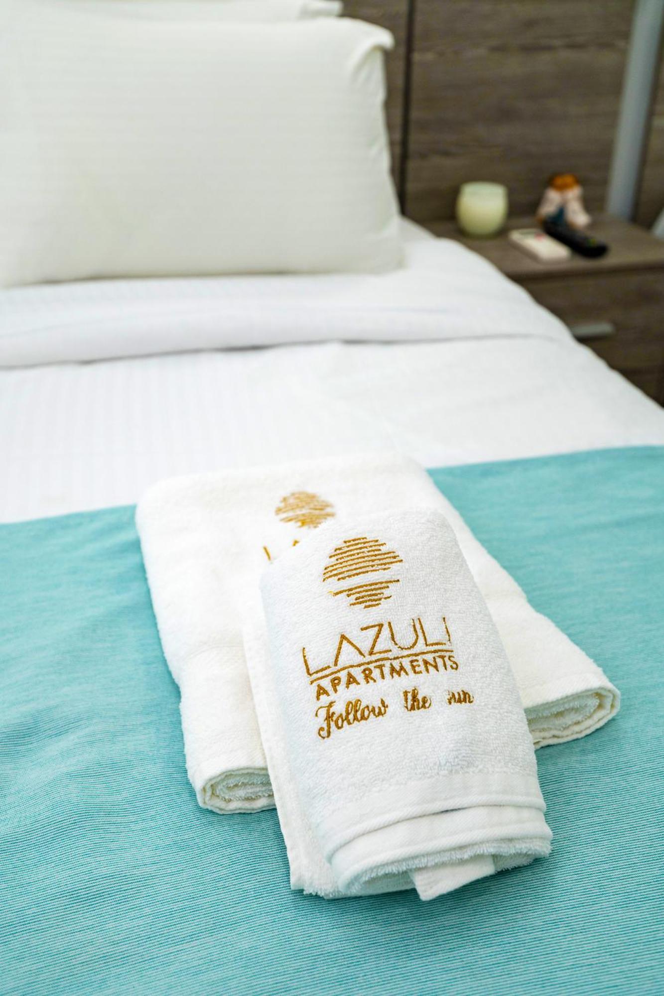 Lazuli Sea View Beachfront Ap 21 라르나카 외부 사진