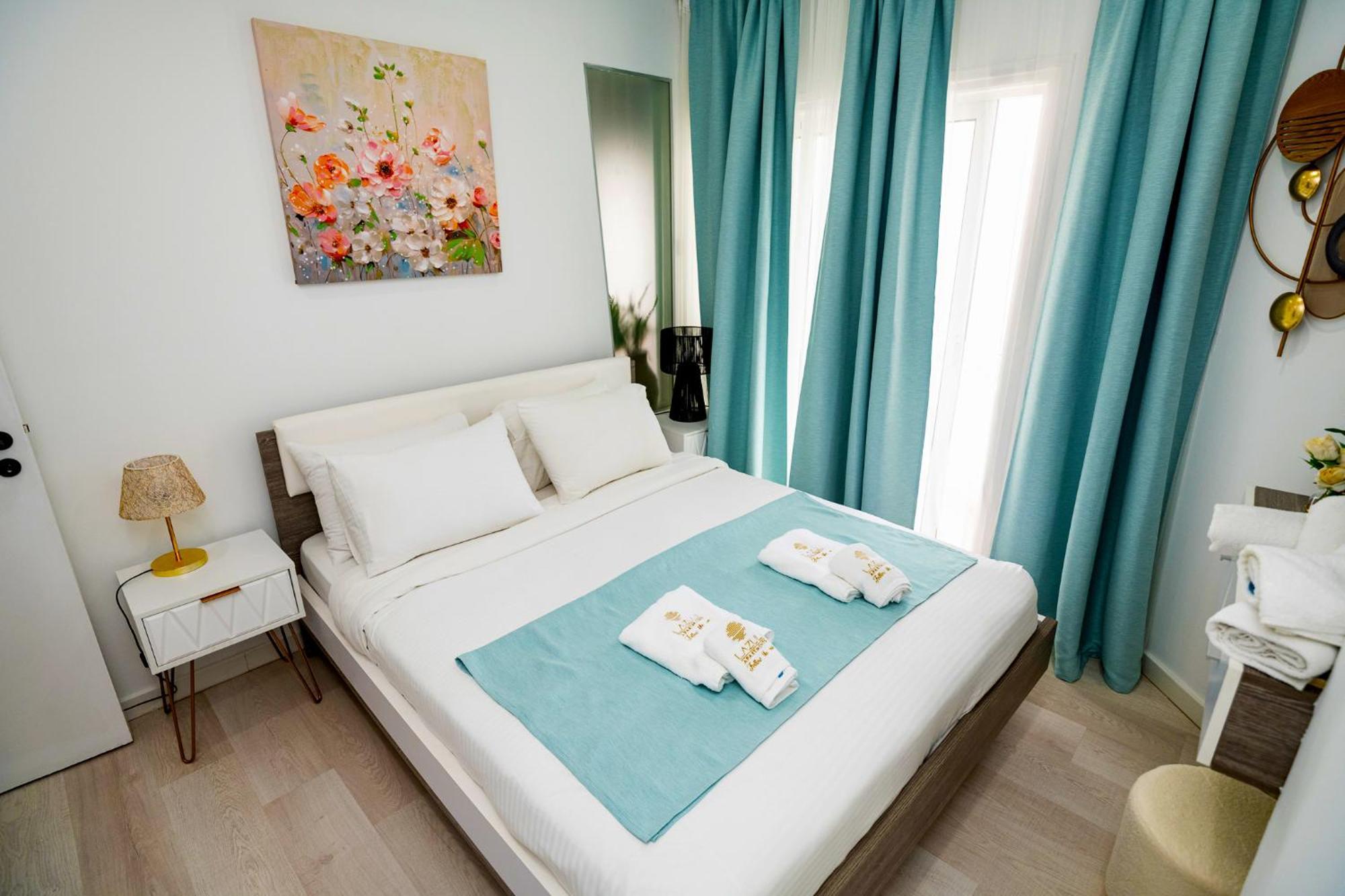 Lazuli Sea View Beachfront Ap 21 라르나카 외부 사진